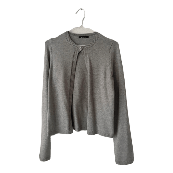 Grå Gina Tricot cardigan