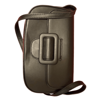 Black shoulder bag