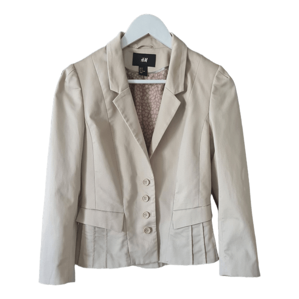 Beige H&M bleiseri