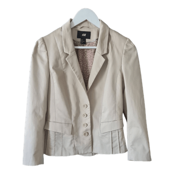 Beige H&M bleiseri