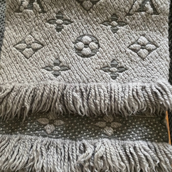 Louis Vuitton Logomania wool scarf 