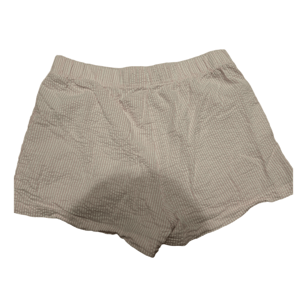Lyserøde stribede shorts