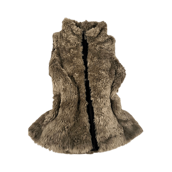 Faux fur vest