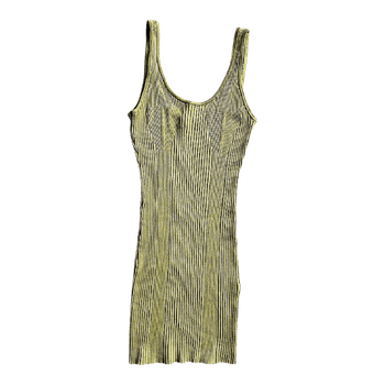 Rib-knit bodycon dress