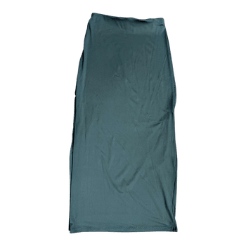 Green midi skirt