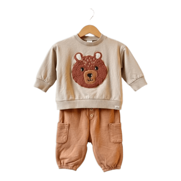 Baby bear sweater set