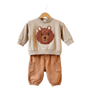 Baby bear sweater set