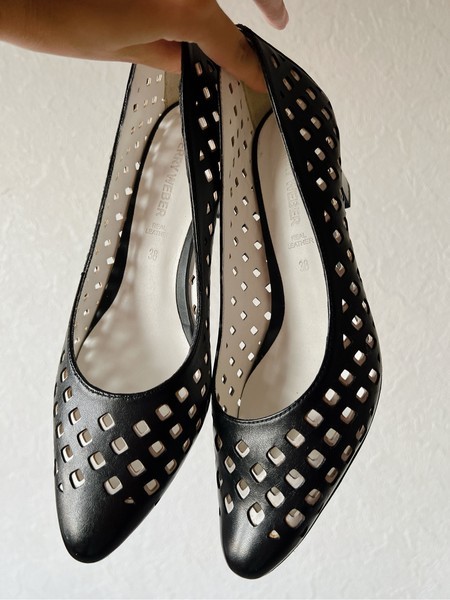 Gerry Weber black leather shoes
