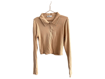 Beige pitkähihainen, koko L