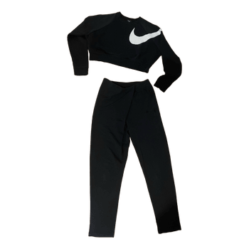 Nike musta naisten urheiluasu XS# Nike setti# Nike dri-fit