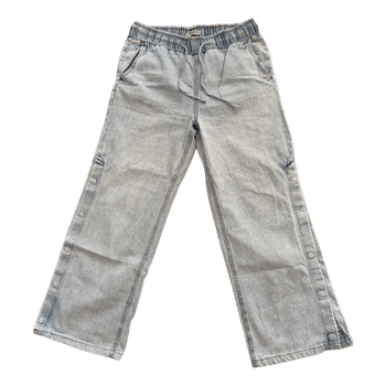Light blue denim trousers