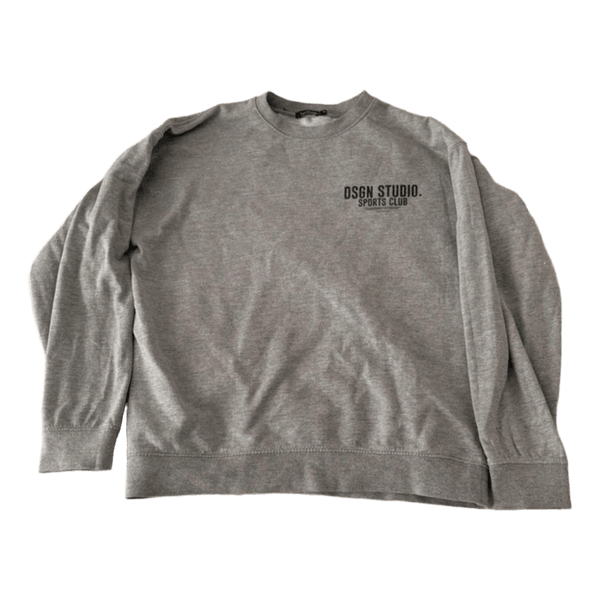 Grå Boohoo sweatshirt
