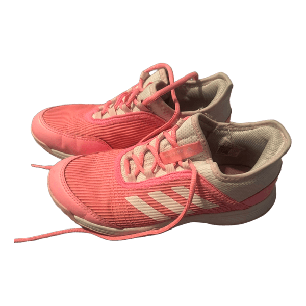 Vaaleanpunaiset Adidas-lenkkarit