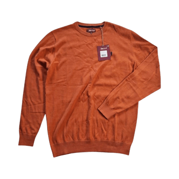 MCS Tyler Crewneck Sweater Size M (formerly Marlboro Classics) Deadstock | Mango Orange