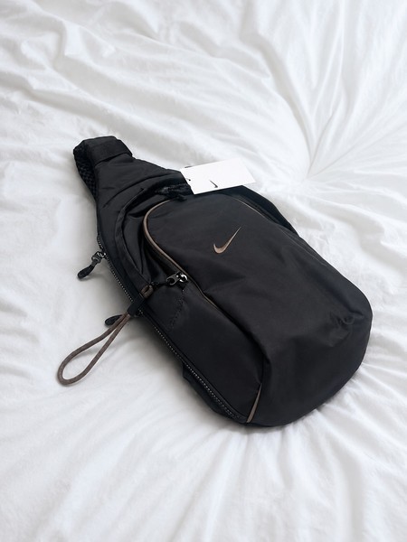 Nike black sling bag
