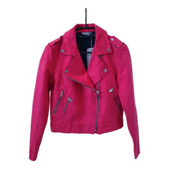 Pink b.young biker jacket
