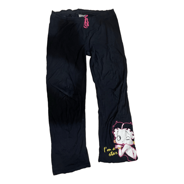 Mustat Betty Boop -housut
