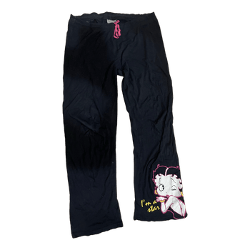 Mustat Betty Boop -housut