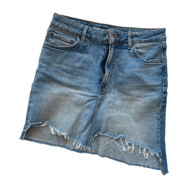 Never denim skirt