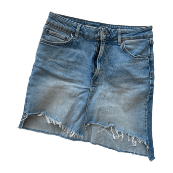 Never denim skirt