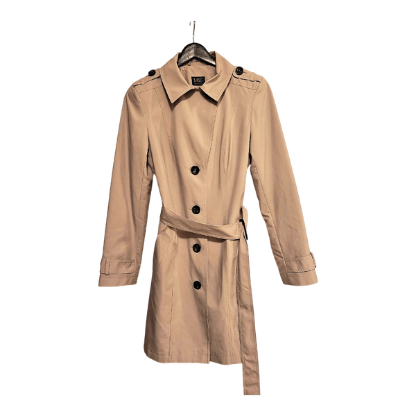 Beige trenssitakki