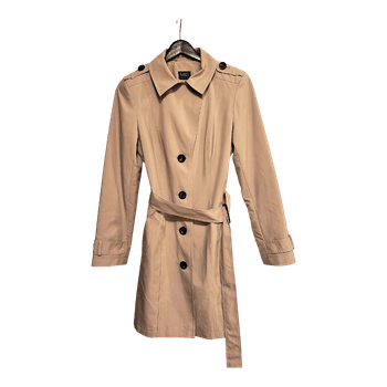Beige trenssitakki