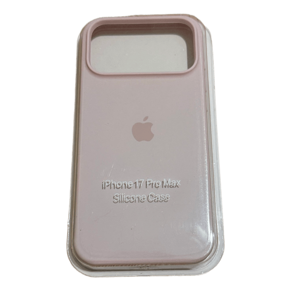 Pink silicone phone case