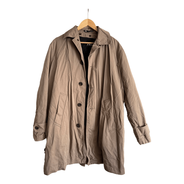Zara beige trench coat