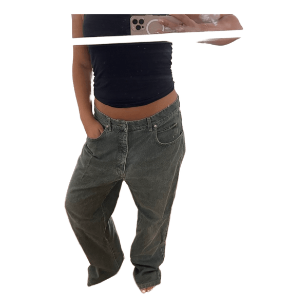 Grønne vintage jeans