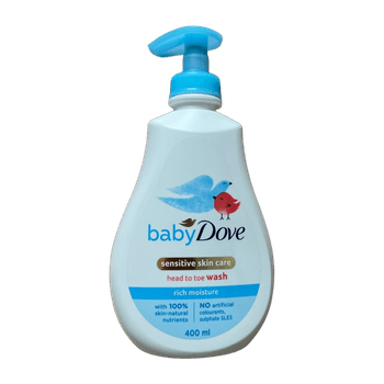 baby dove head to toe wash