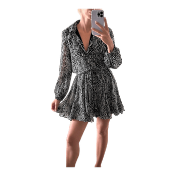 Zara black mini dress