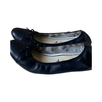 Musta nahkaiset Tamaris ballerinat 