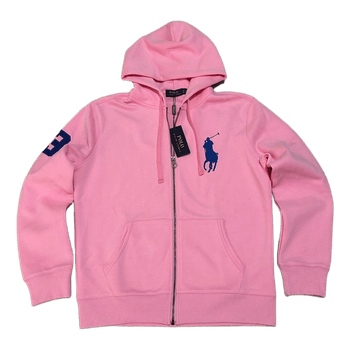 Sweat-shirt à capuche rose Ralph Lauren - M