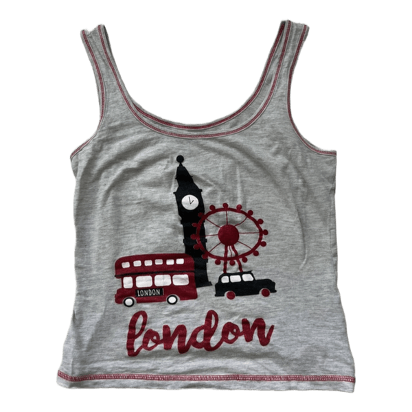 Harmaa London toppi