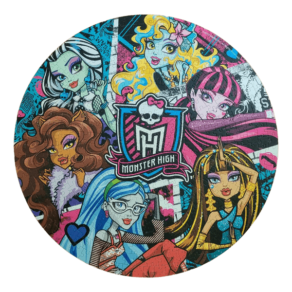 MonsterHigh round puzzle 500 piece