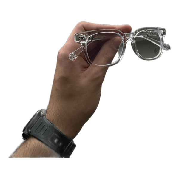 Chrome Hearts clear glasses