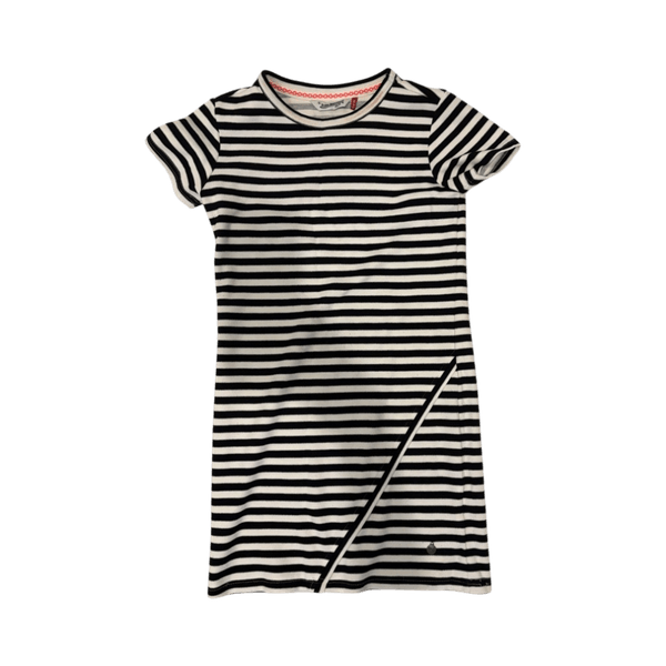 Striped short sleeve dress