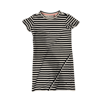 Striped short sleeve dress