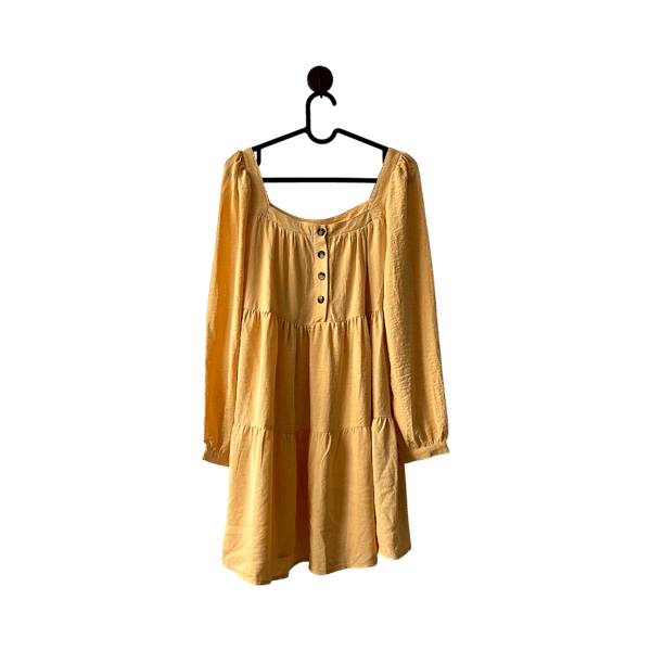 Sinsay Vanilla Vice yellow dress size S new with tags