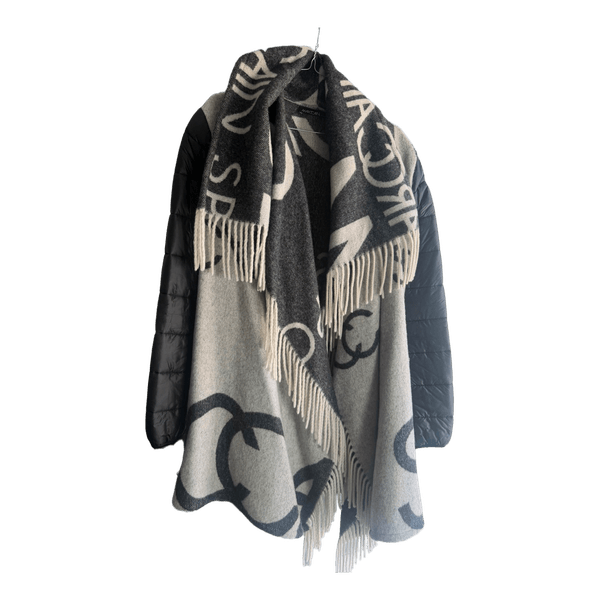 Marc Cain grey cape jacket