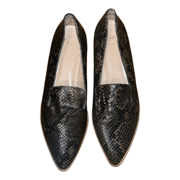 ATP Atelier dervio snakeskin loafers