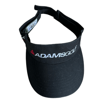 Black Adams Golf visor