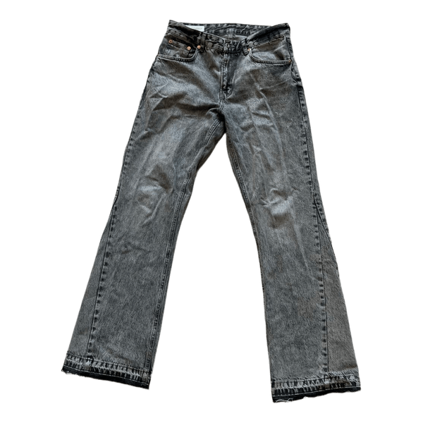 Zara grey flare jeans