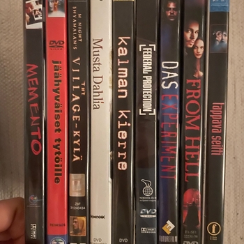 Dvd elokuvat 9kpl