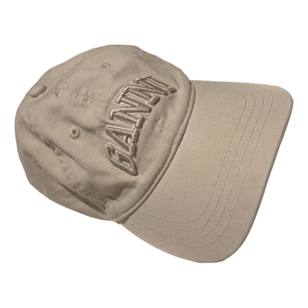 Beige GANNI kasket