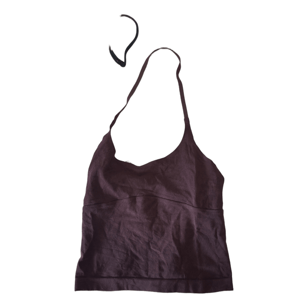 Brun halterneck top