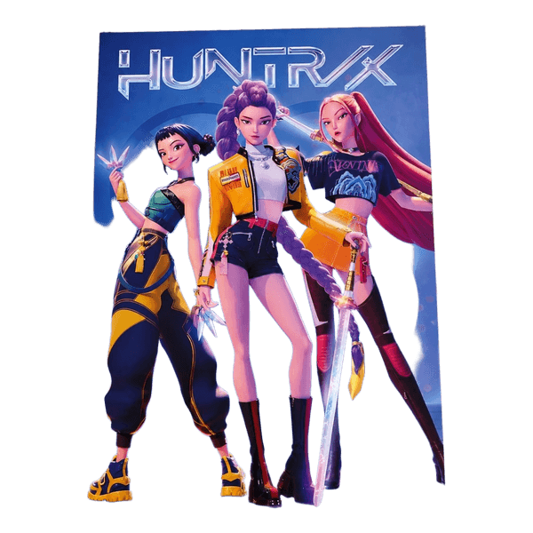 Demonhunter Huntrix a4 plakat