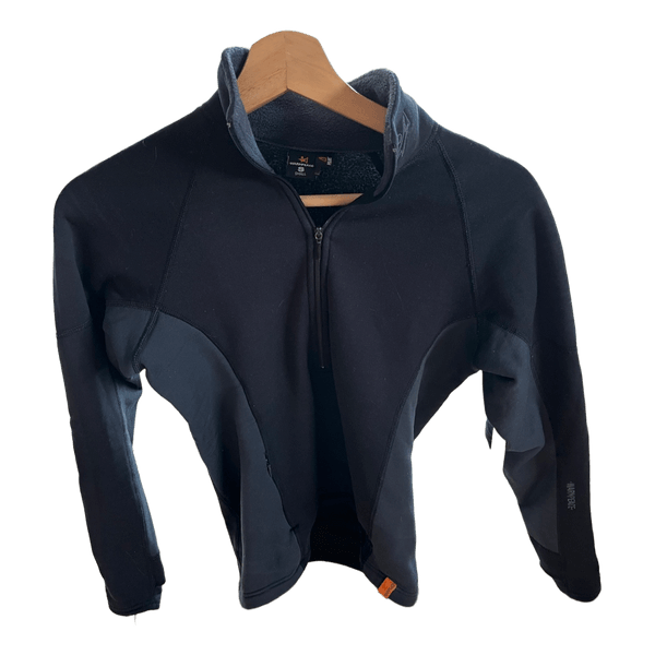Musta Warmpeace fleece-paita