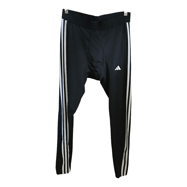 adidas Men AEROREADY 3-Stripes Training Running Tights Black Size L