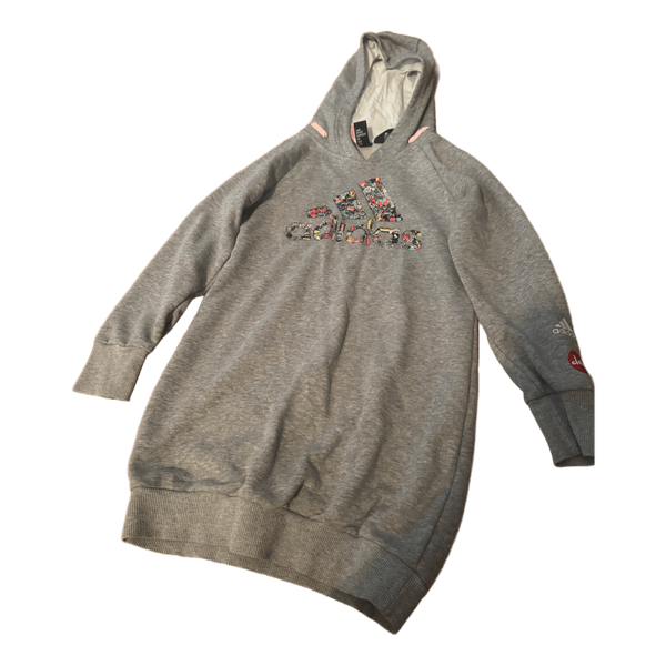 Harmaa adidas huppari